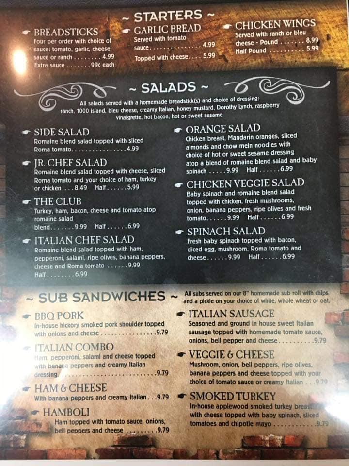 Pizza Place Menu image 1